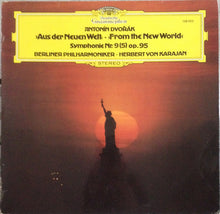 Antonín Dvořák ‧ Berliner Philharmoniker ‧ Herbert von Karajan : Symphonie Nr. 9 (5) E-Moll Op. 95 "Aus Der Neuen Welt" (LP,Stereo)