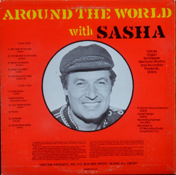 Sasha (43) :  Around The World With Sasha (LP,Album)