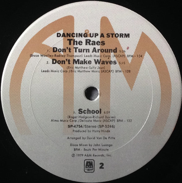 Raes, The : Dancing Up A Storm (LP,Album,Stereo)