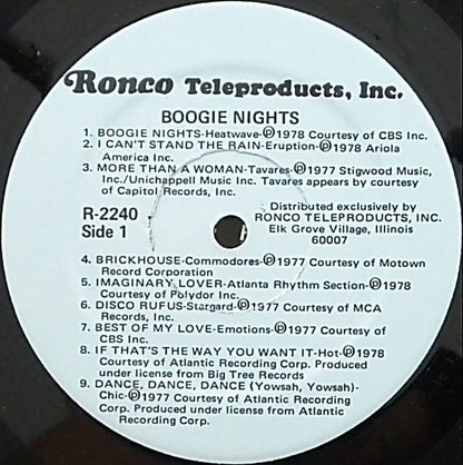 Various : Boogie Nights (LP,Compilation)