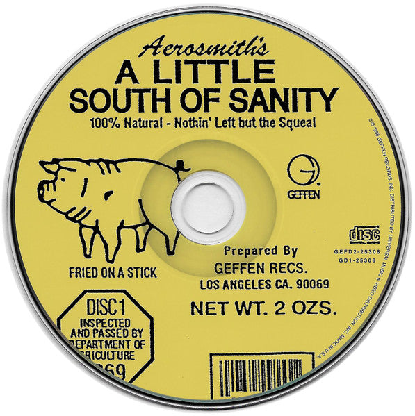 Aerosmith : A Little South Of Sanity (Album,Club Edition,Stereo)