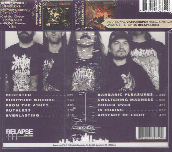 Gatecreeper : Deserted (Album)