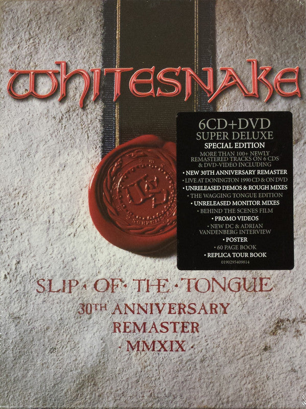 Whitesnake : Slip Of The Tongue (30th Anniversary Remaster MMXIX) (Deluxe Edition)