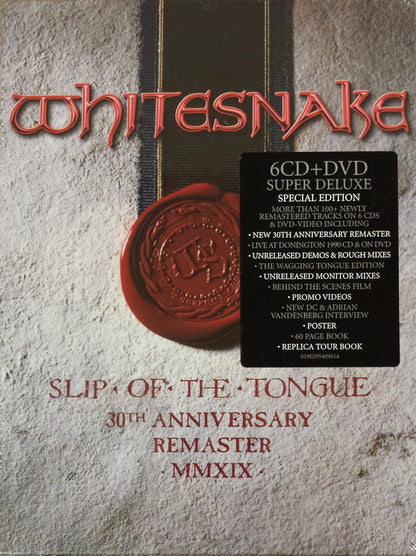 Whitesnake : Slip Of The Tongue (30th Anniversary Remaster MMXIX) (Deluxe Edition)