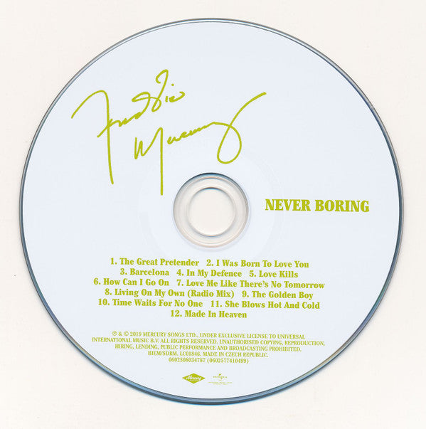 Freddie Mercury : Never Boring (Compilation)