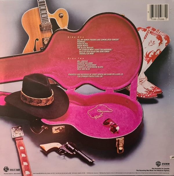 Hank Williams Jr. : Major Moves (LP,Album)