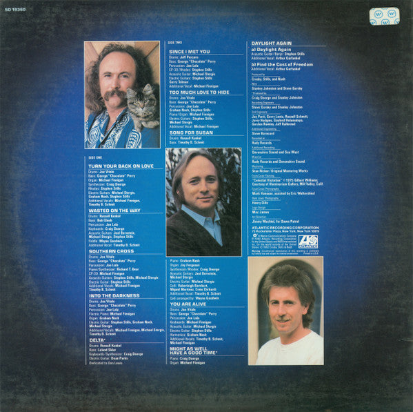 Crosby, Stills & Nash : Daylight Again (LP,Album,Stereo)