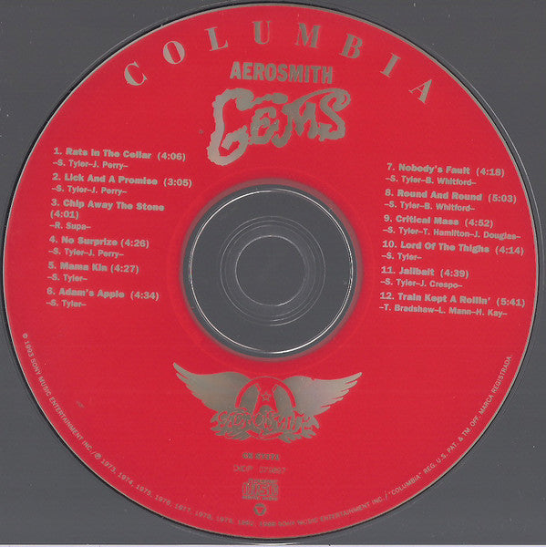 Aerosmith : Gems (Album,Compilation,Reissue,Remastered)
