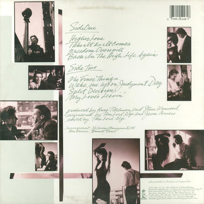 Steve Winwood : Back In The High Life (LP,Album,Stereo)