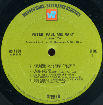 Peter, Paul & Mary : Album 1700 (LP,Album,Repress)