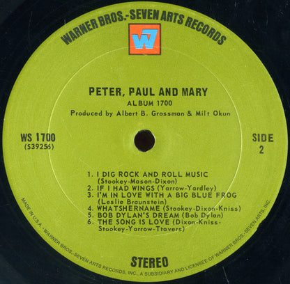 Peter, Paul & Mary : Album 1700 (LP,Album,Repress)
