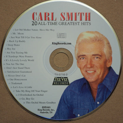 Carl Smith (3) : 20 All-Time Greatest Hits (Compilation)