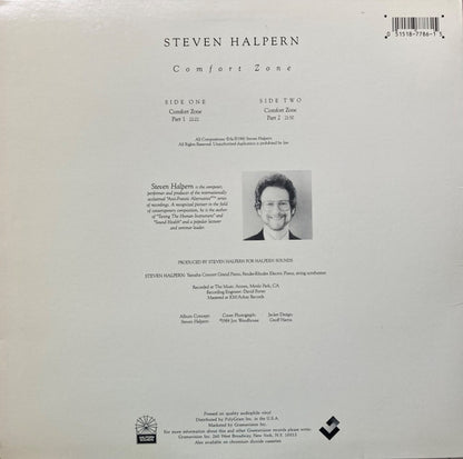 Steven Halpern : Comfort Zone (LP,Album,Reissue)