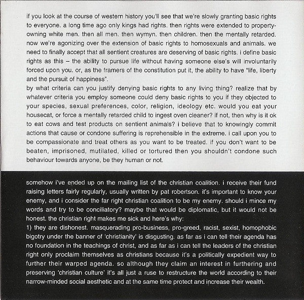 Moby : Animal Rights (Album)