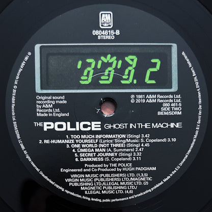 Police, The : Ghost In The Machine (LP,Album,Reissue,Stereo)