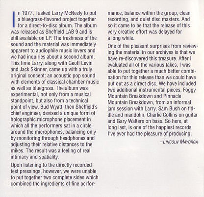 McNeely-Levin-Skinner Band, The : After Midnight (Album)