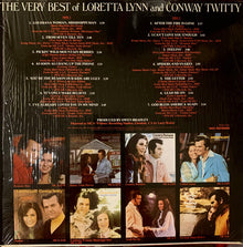 Conway Twitty & Loretta Lynn : The Very Best Of Loretta Lynn And Conway Twitty (LP,Compilation,Club Edition,Reissue)