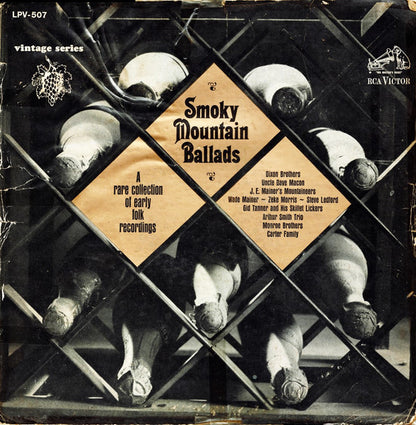 Various : Smoky Mountain Ballads (LP,Compilation,Mono)