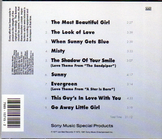 Johnny Mathis : Misty (Compilation,Reissue)