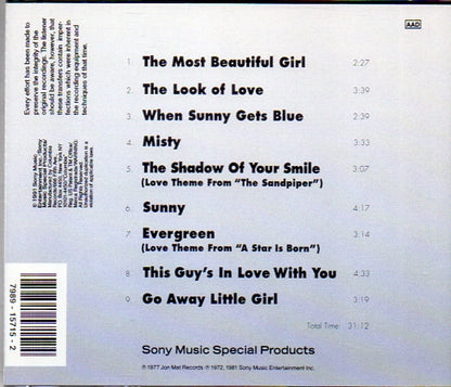 Johnny Mathis : Misty (Compilation,Reissue)