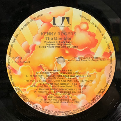 Kenny Rogers : The Gambler (LP,Album)