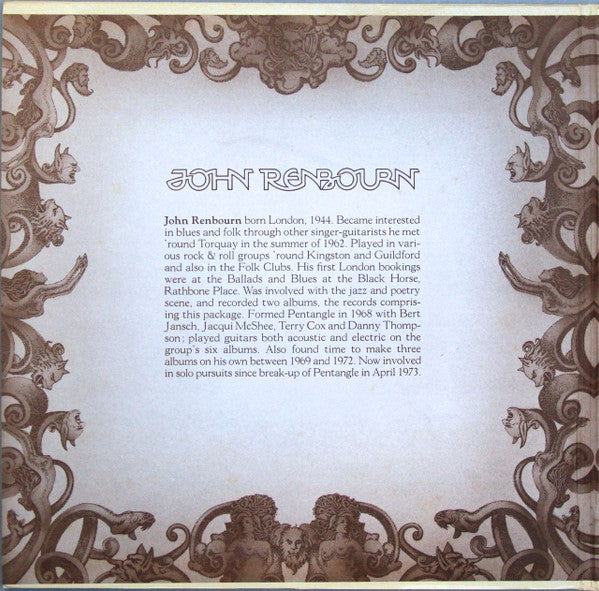John Renbourn : John Renbourn (LP,Compilation,Stereo)