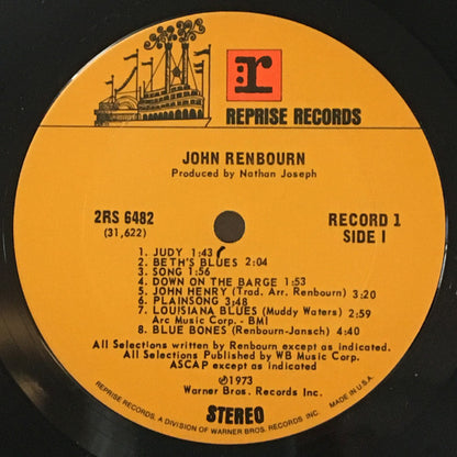John Renbourn : John Renbourn (LP,Compilation,Stereo)