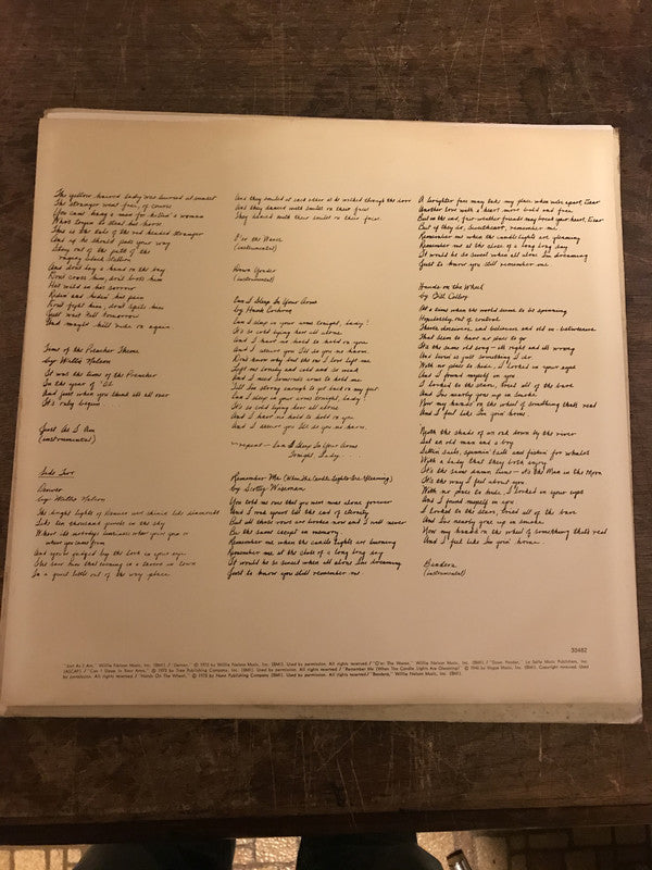 Willie Nelson : Red Headed Stranger (LP,Album,Repress)