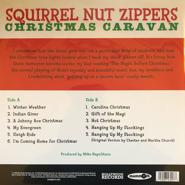 Squirrel Nut Zippers : Christmas Caravan (LP,Album,Reissue)