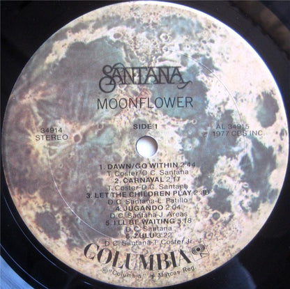 Santana : Moonflower (LP,Album,Stereo)