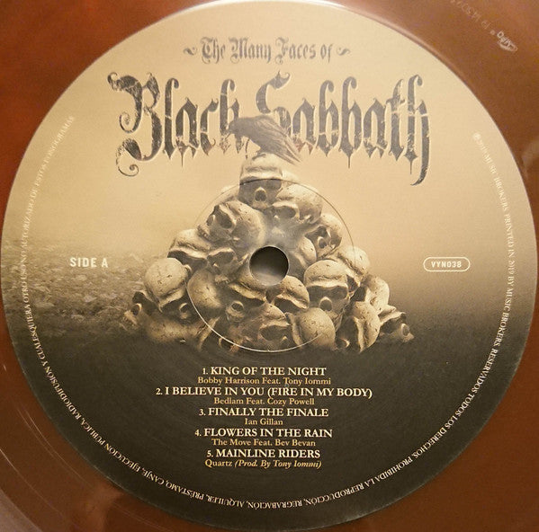 Various : The Many Faces Of Black Sabbath (A Journey Through The Inner World Of Black Sabbath) (LP,Compilation,Limited Edition,Reissue)