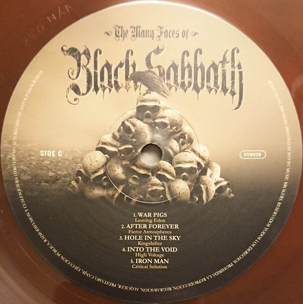 Various : The Many Faces Of Black Sabbath (A Journey Through The Inner World Of Black Sabbath) (LP,Compilation,Limited Edition,Reissue)