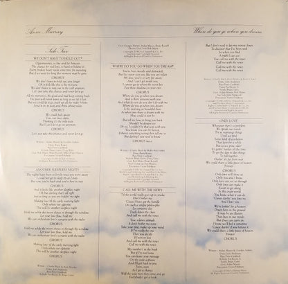 Anne Murray : Where Do You Go When You Dream (LP,Album)