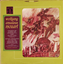 Wolfgang Amadeus Mozart, Bamberger Symphoniker : Concerto For Clarinet And Orchestra In A, K.622 / Sinfonia Concertante In E Flat For Violin, Viola And Orchestra, K.364 (LP,Repress,Stereo)