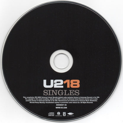 U2 : U218 Singles (Compilation,Reissue)
