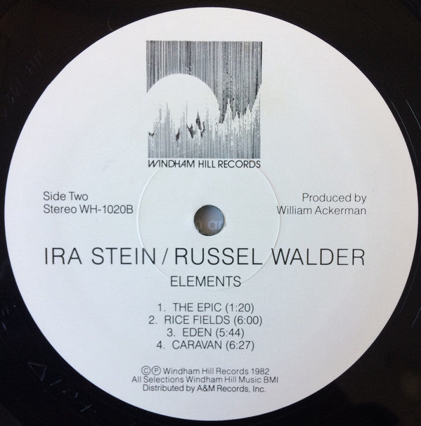 Ira Stein & Russel Walder : Elements (LP,Album,Reissue)
