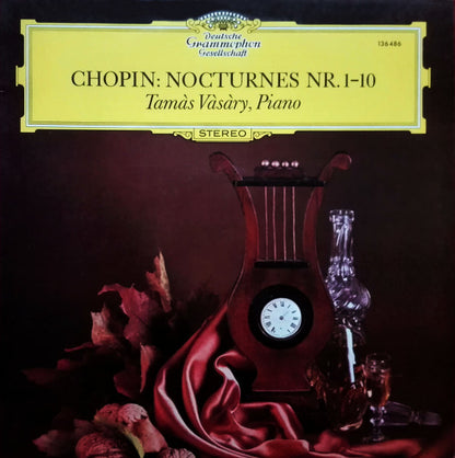Frédéric Chopin - Tamás Vásáry : Nocturnes Nr. 1-10 (LP,Reissue,Stereo)