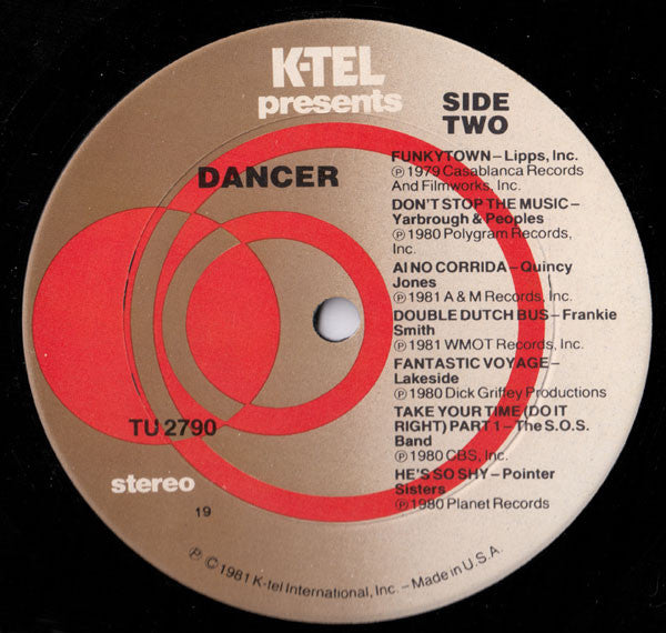 Various : Dancer (LP,Compilation)