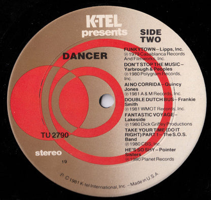 Various : Dancer (LP,Compilation)