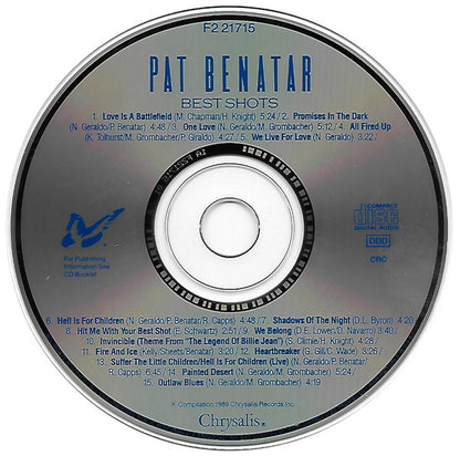Pat Benatar : Best Shots (Compilation,Club Edition)