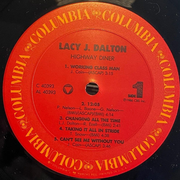 Lacy J. Dalton : Highway Diner (LP,Album)