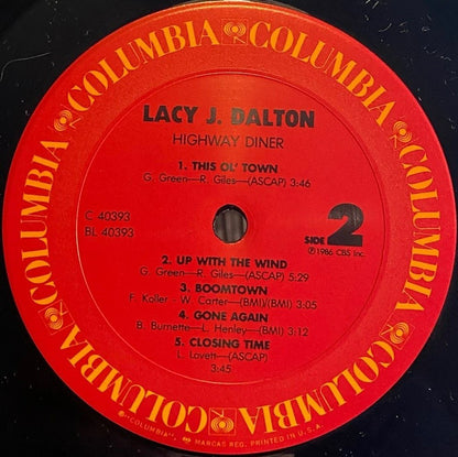 Lacy J. Dalton : Highway Diner (LP,Album)