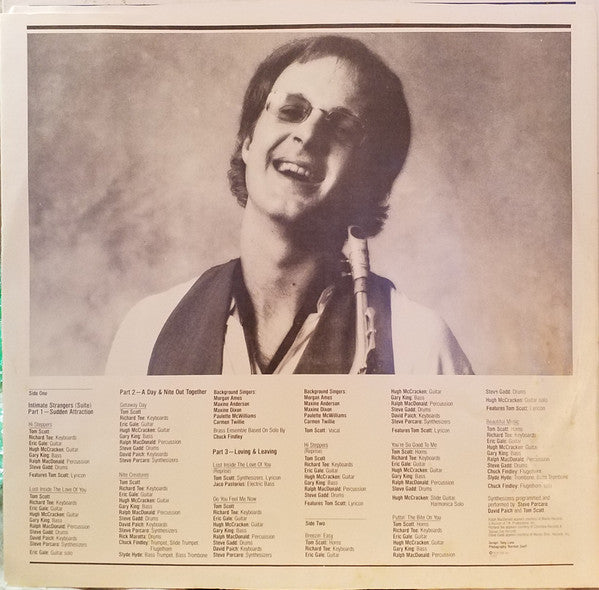 Tom Scott : Intimate Strangers (LP,Album)