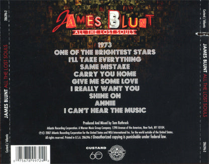 James Blunt : All The Lost Souls (Album)