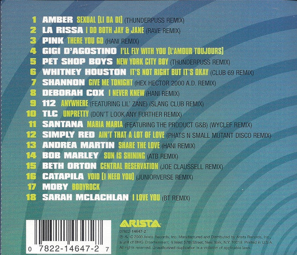 Various : Ultimate Dance Party 2000 (Mixed)