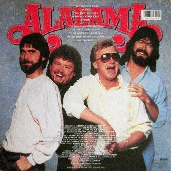 Alabama : The Touch (LP,Album)