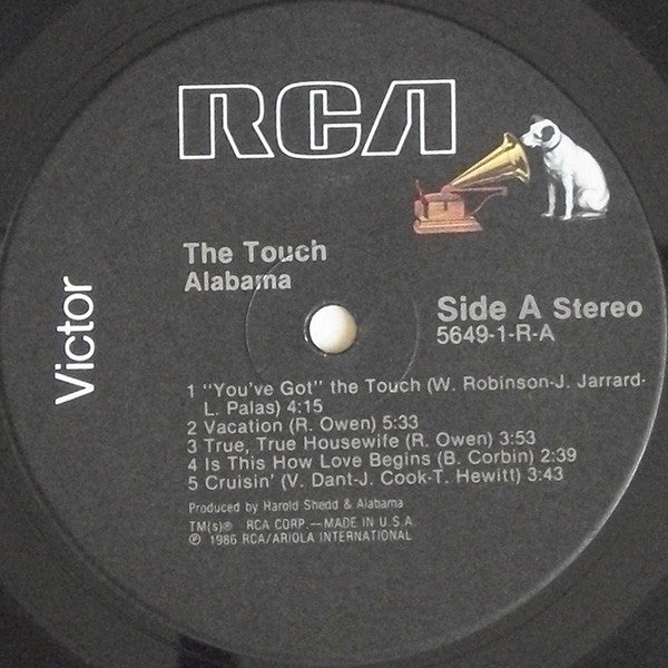 Alabama : The Touch (LP,Album)