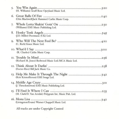 Jerry Lee Lewis : Greatest Hits Live (Compilation)