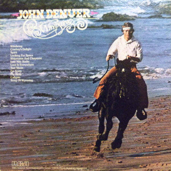 John Denver : Windsong (LP,Album,Stereo)