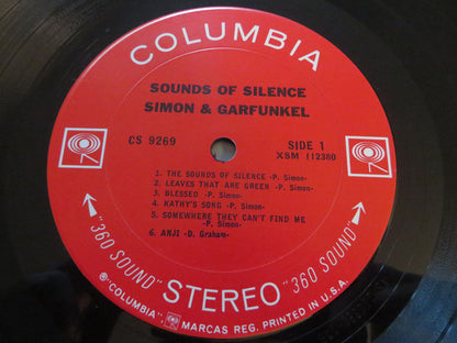 Simon & Garfunkel : Sounds Of Silence (LP,Album,Repress,Stereo)